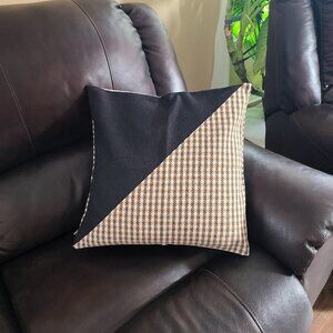 MIKE & Co. NEW YORK Boho-Chic Decorative Houndstooth Jacquard Pillow Covers 2 PC